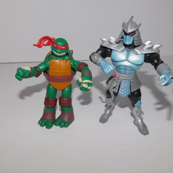 TMNT 2015 Turbo Charge Transforming  Car Book w Sticker & Figure Lot - Picture 4 of 14